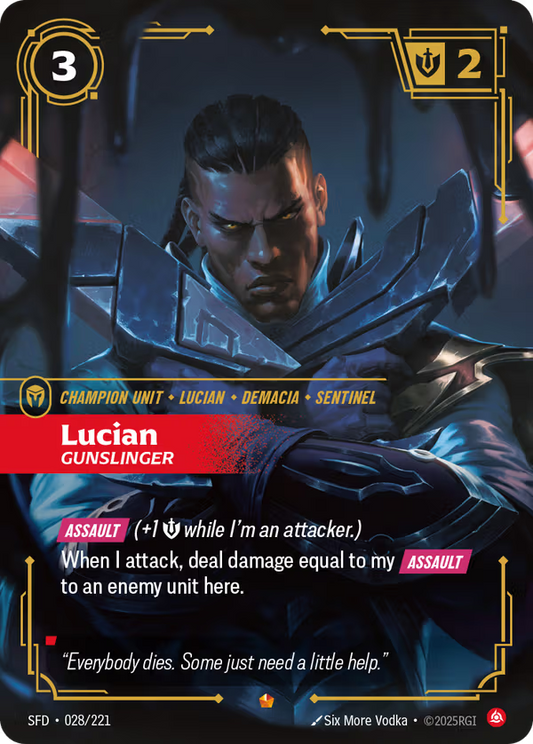 028/221 Lucian, Gunslinger - Epic - Spiritforged