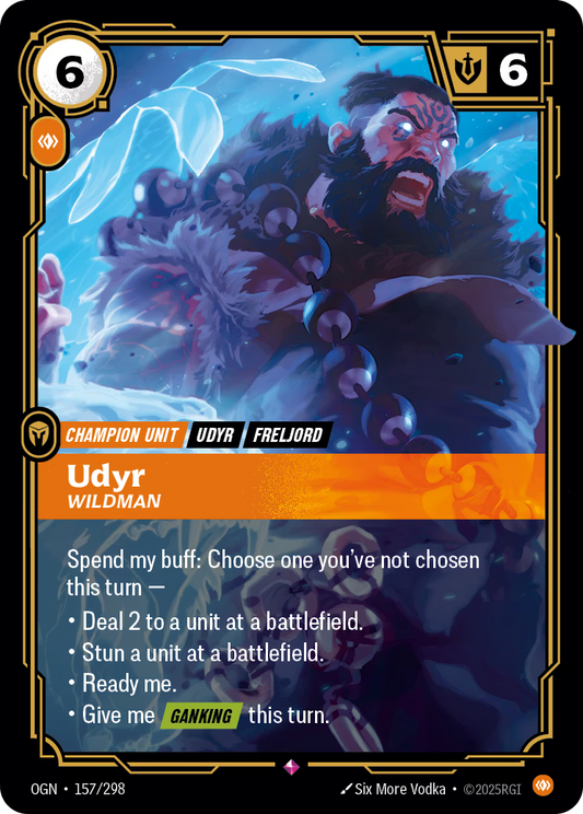 157/298 Udyr, Wildman - Rare - Origins