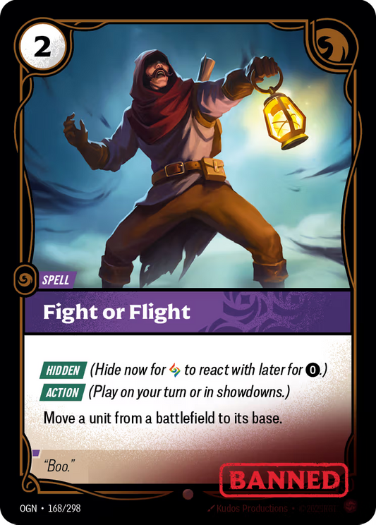 168/298 Fight or Flight - Common - Origins