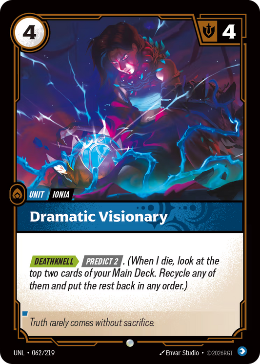 062/219 Dramatic Visionary - Common - Unleashed