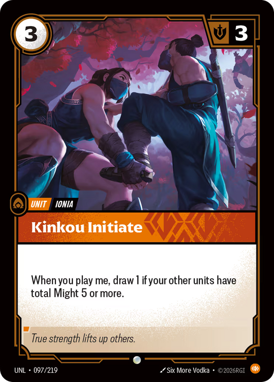 097/219 Kinkou Initiate - Common - Unleashed