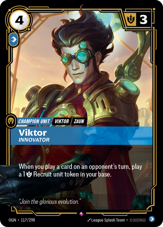 117/298 Viktor, Innovator - Rare - Origins