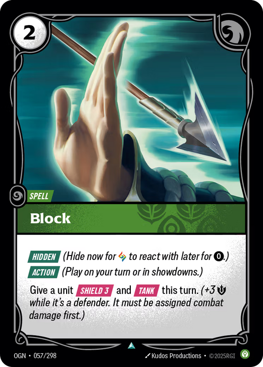 057/298 ￼ Block - Uncommon - Origins