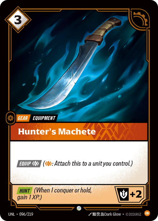 096/219 Hunter's Machete - Common - Unleashed