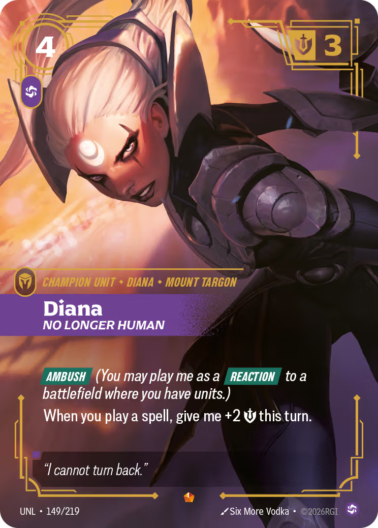 149/219 Diana, No Longer Human - Epic - Unleashed