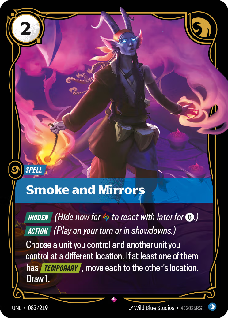 083/219 Smoke and Mirrors - Rare - Unleashed