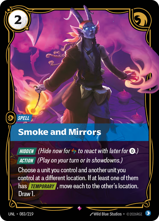 083/219 Smoke and Mirrors - Rare - Unleashed