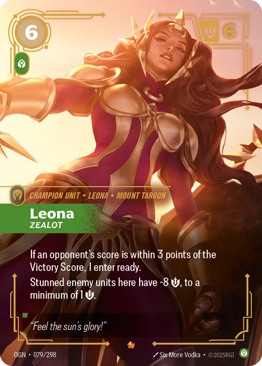 079/298 Leona, Zealot - Epic - Origins