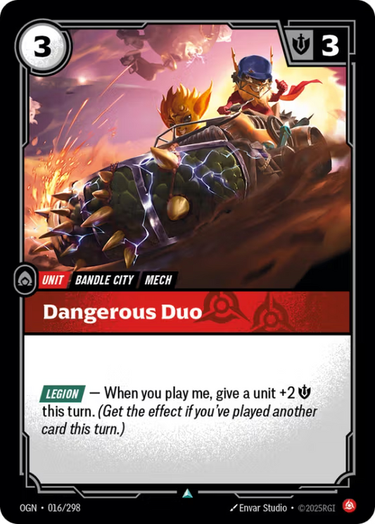 016/298 Dangerous Duo - Uncommon - Origins
