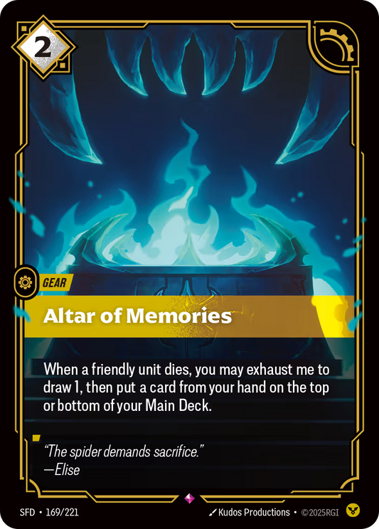 169/221 Altar of Memories - Rare - Spiritforged