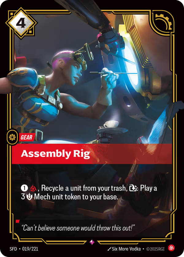 019/221 Assembly Rig - Rare - Spiritforged