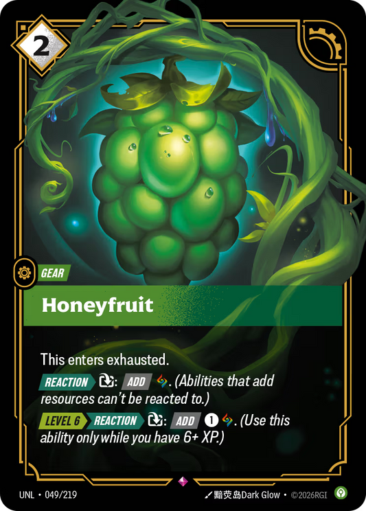 049/219 Honeyfruit - Rare - Unleashed