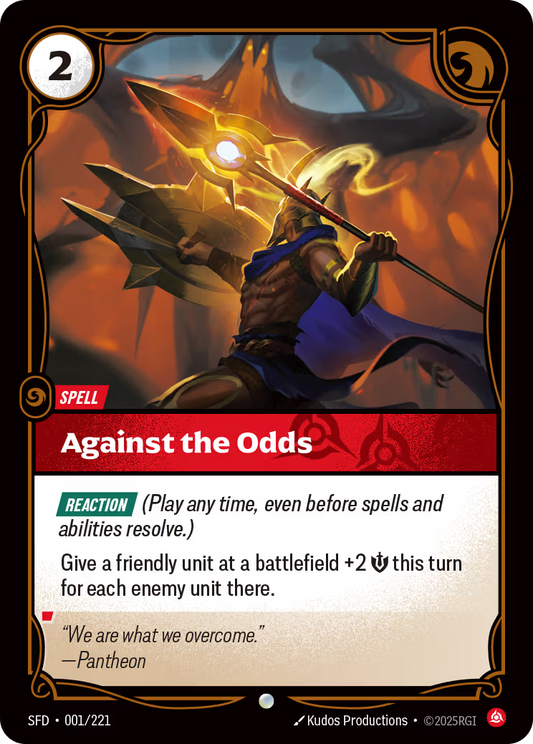001/221 Against the Odds - Common - Spiritforged