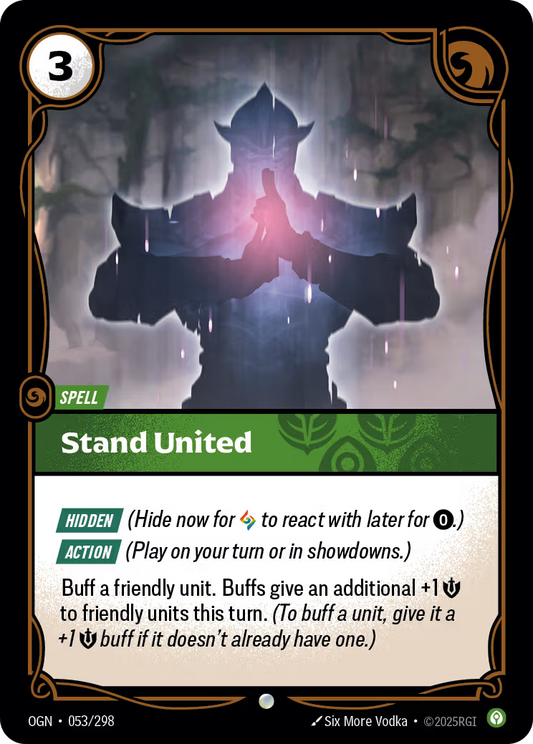 053/298 ￼￼ Stand United - Common - Origins