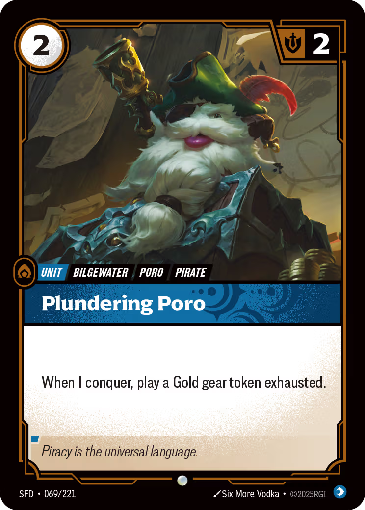 069/221 Plundering Poro - Common - Spiritforged
