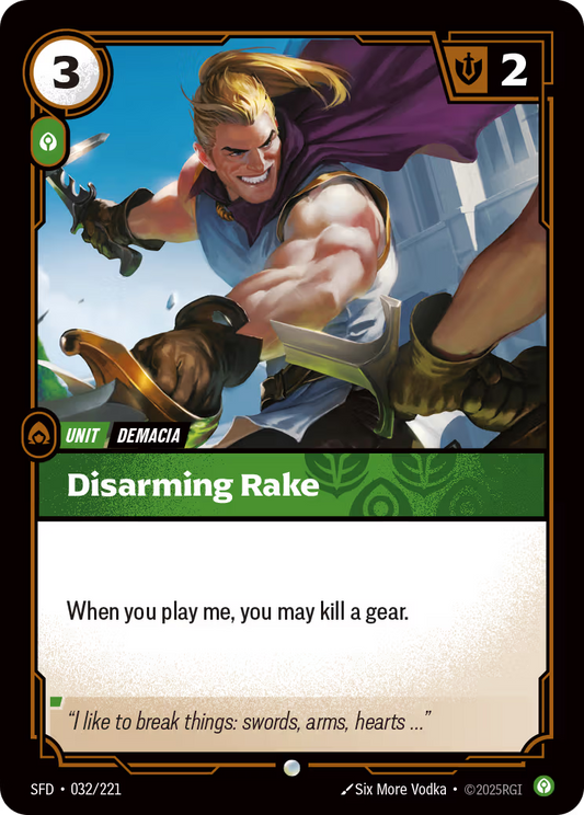 032/221 Disarming Rake - Common - Spiritforged
