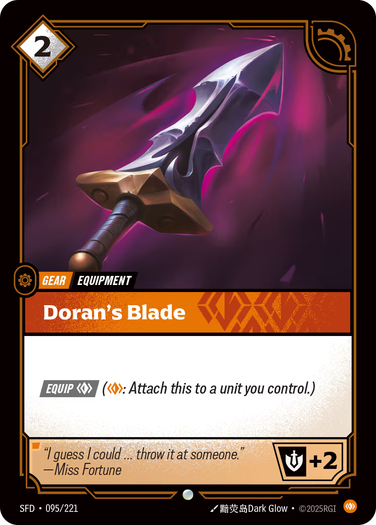 095/221 Doran's Blade - Common - Spiritforged