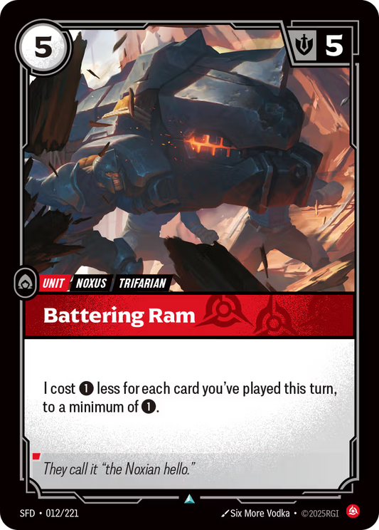 012/221 Battering Ram - Uncommon - Spiritforged