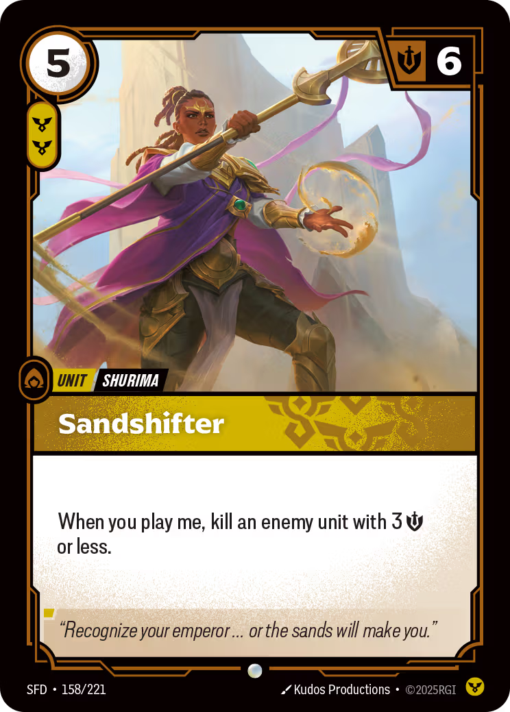 158/221 Sandshifter - Common - Spiritforged