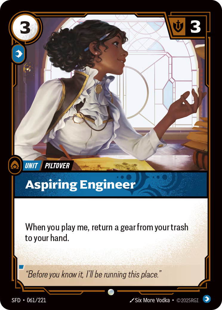 061/221 Aspiring Engineer - Common - Spiritforged
