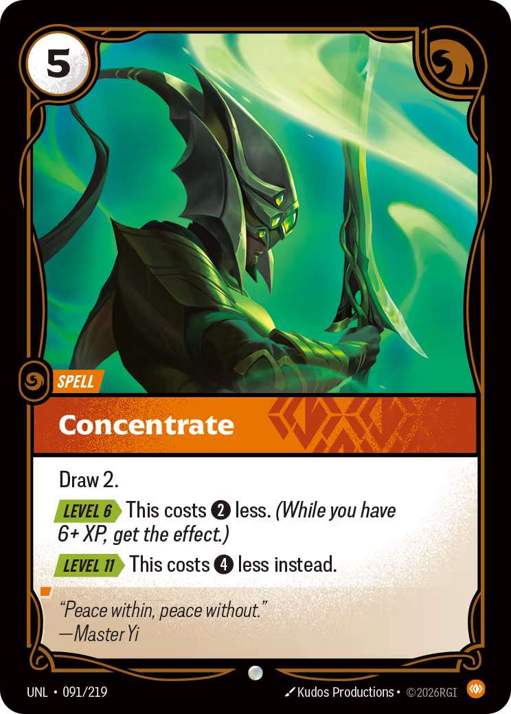 091/219 Concentrate - Common - Unleashed