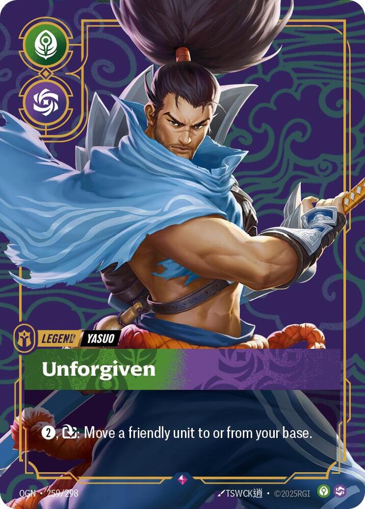 259/298 Yasuo - Unforgiven - Legend - Origins