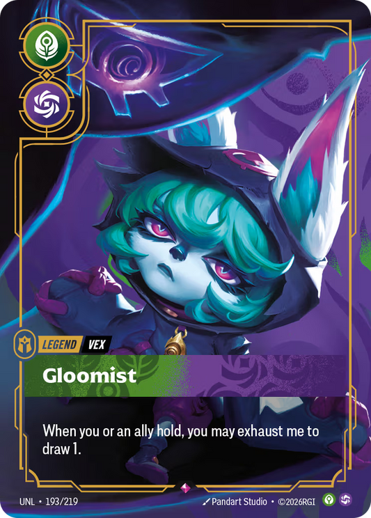 193/219 Vex - Gloomist - Legend - Unleashed
