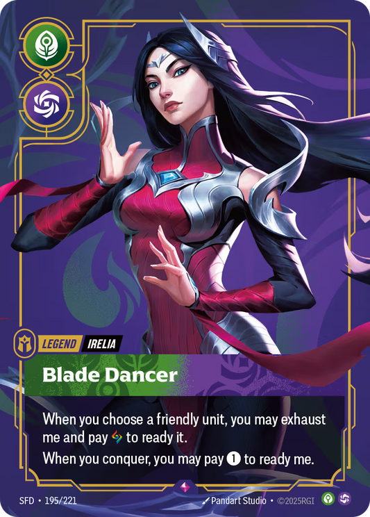 195/221 Irelia - Blade Dancer - Legend - Spiritforged