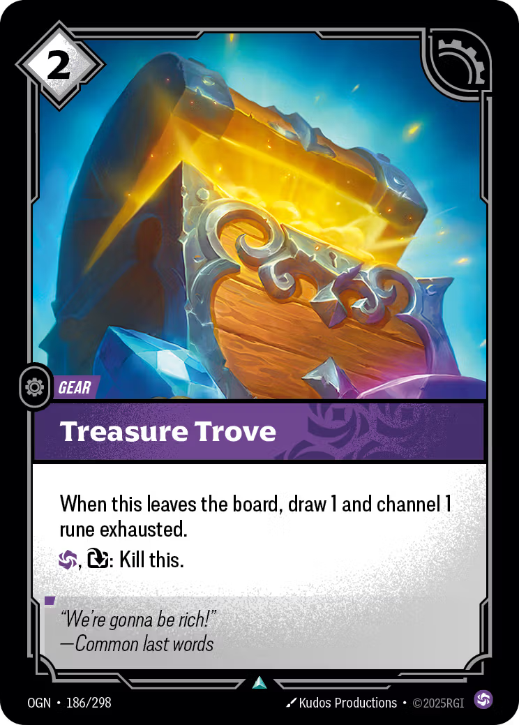 186/298 Treasure Trove - Uncommon - Origins