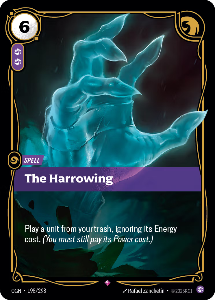 198/298 The Harrowing - Rare - Origins