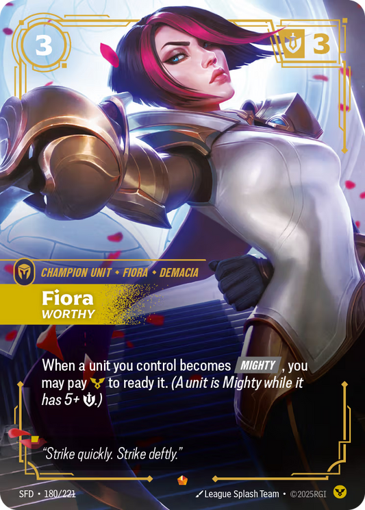 180/221 Fiora, Worthy - Epic - Spiritforged