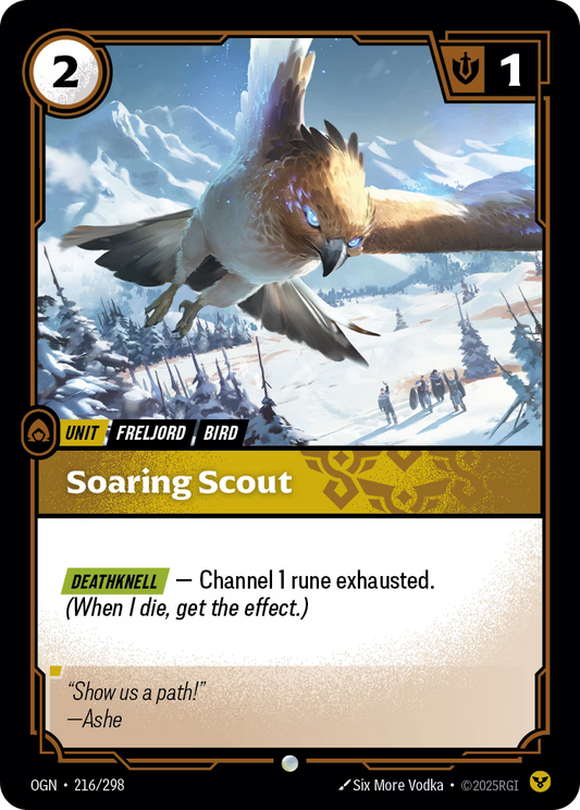 216/298 Soaring Scout - Common - Origins