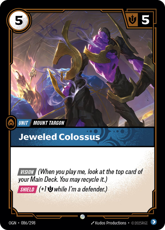 086/298 Jeweled Colossus - Common - Origins