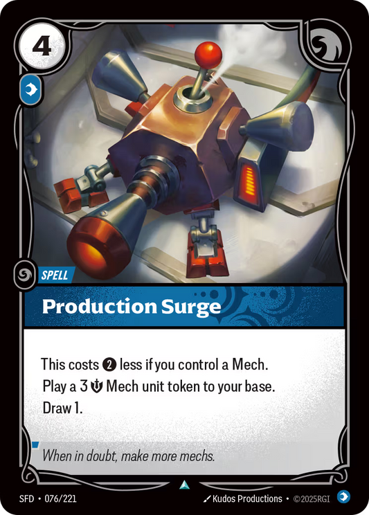 076/221 Production Surge - Uncommon - Spiritforged