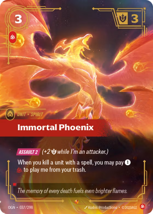 037/298 Immortal Phoenix - Epic - Origins
