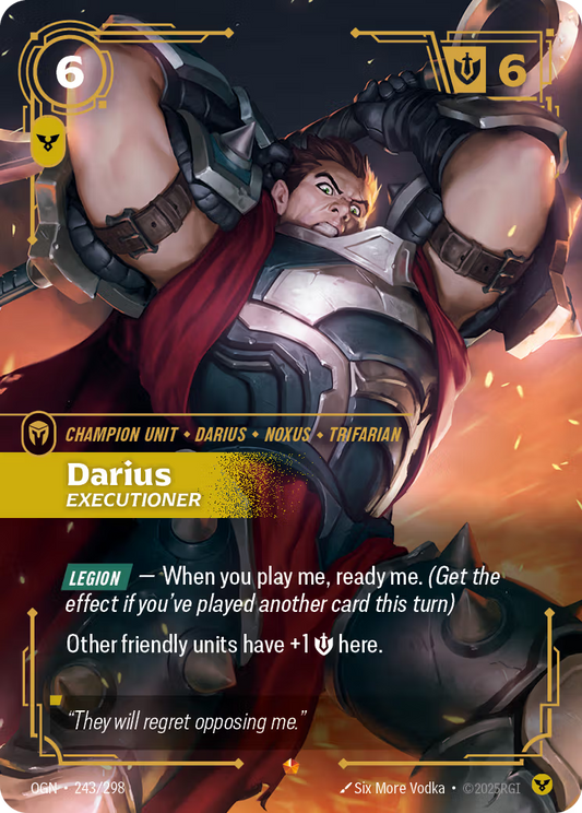 243/298 Darius, Executioner - Epic - Origins