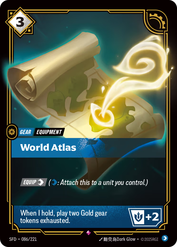 086/221 World Atlas - Rare - Spiritforged
