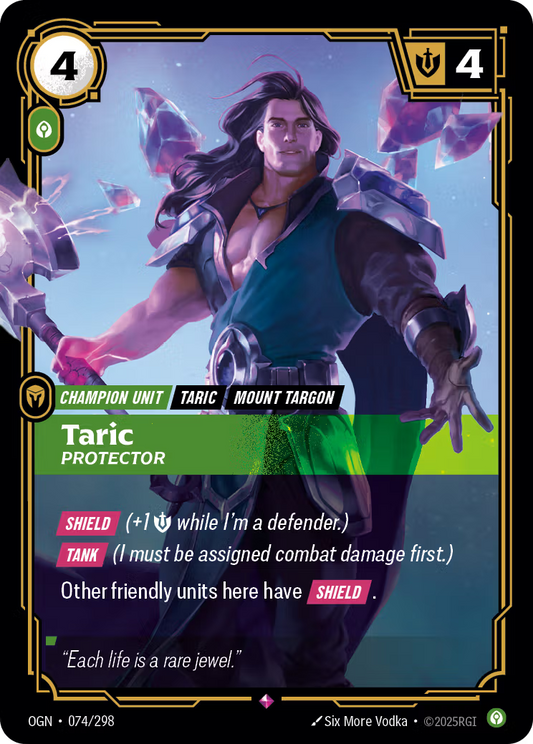074/298 Taric, Protector - Rare - Origins