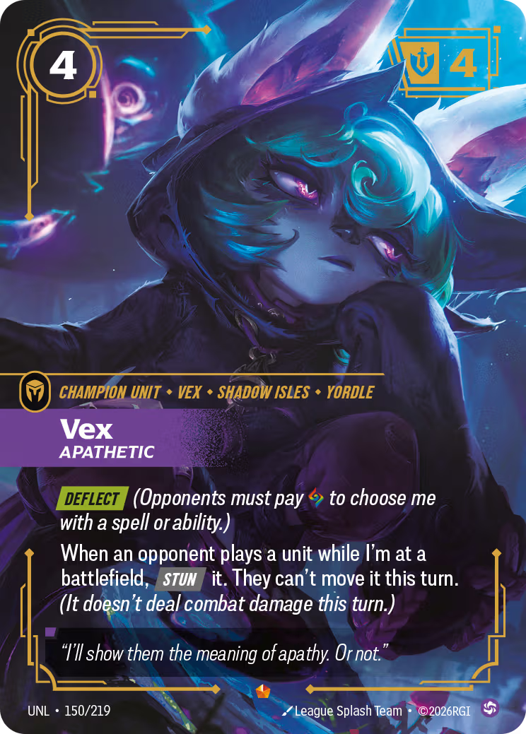 150/219 Vex, Apathetic - Epic - Unleashed