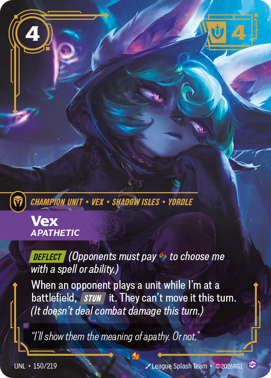 150/219 Vex, Apathetic - Epic - Unleashed