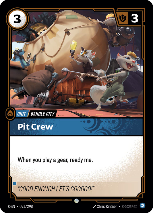 091/298 Pit Crew - Common - Origins