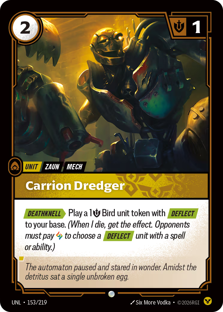 153/219 Carrion Dredger - Common - Unleashed