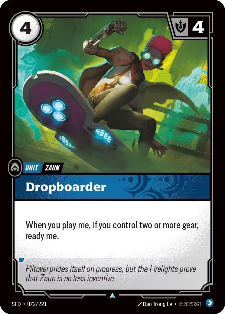 072/221 Dropboarder - Uncommon - Spiritforged