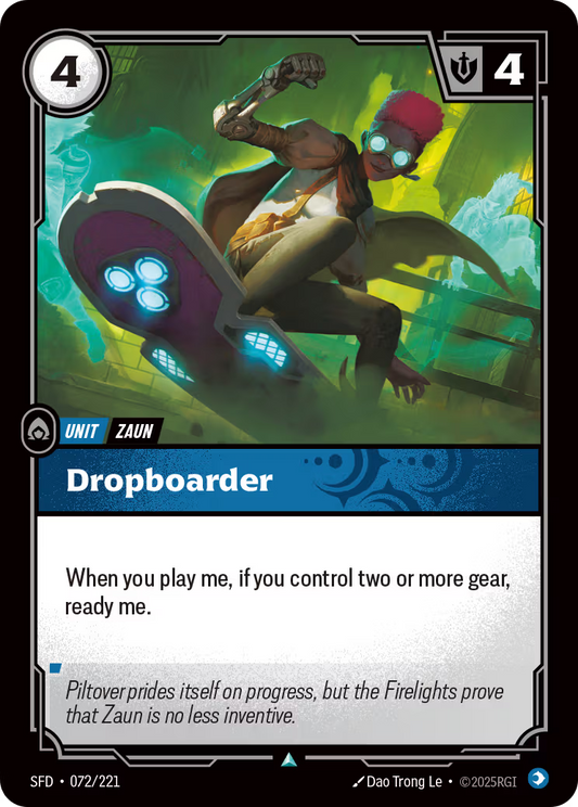 072/221 Dropboarder - Uncommon - Spiritforged
