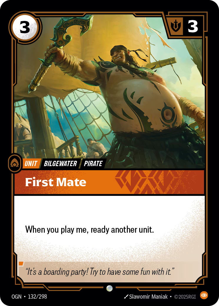 132/298 First Mate - Common - Origins