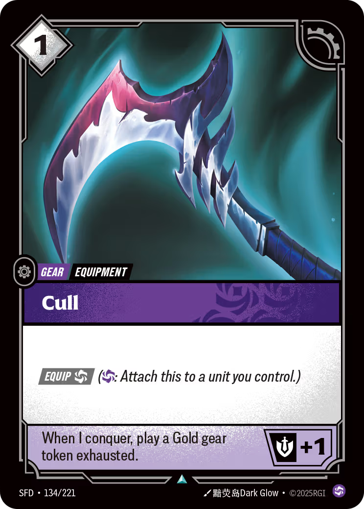 134/221 Cull - Uncommon - Spiritforged