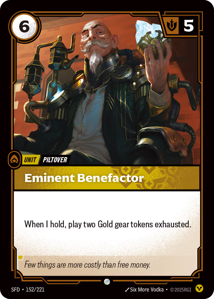 152/221 Eminent Benefactor - Common - Spiritforged