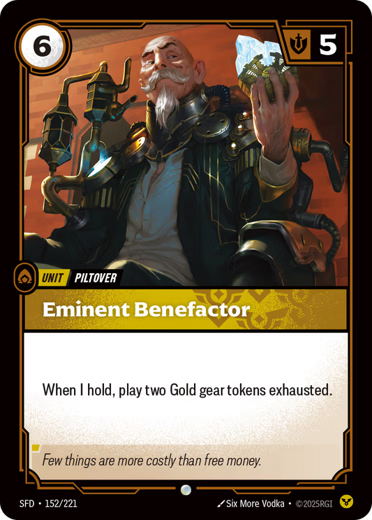 152/221 Eminent Benefactor - Common - Spiritforged