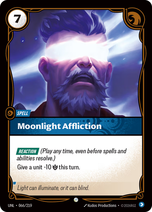 066/219 Moonlight Affliction - Common - Unleashed