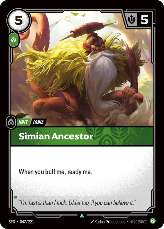 047/221 Simian Ancestor - Uncommon - Spiritforged
